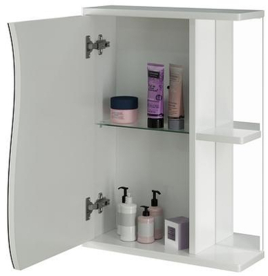 Зеркальный шкаф Mixline Классик 50 L 525509 Белый