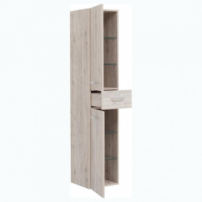 Шкаф пенал Dreja 35 77.0304D подвесной Дуб кантри