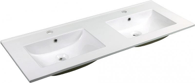 Тумба с раковиной SanVit Форма 120 kforma1201 в цвете Ral подвесная Красный глянец