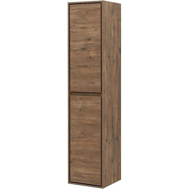 Шкаф пенал Aquanet Милан 35 336388 подвесной Дуб рустикальный, купить, цена, заказать, магазин, доставка, скидка, промокод, купить, цена, заказать, магазин, доставка, скидка, промокод