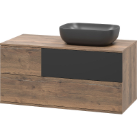 Тумба под раковину Misty Коломбо 100 R П-Кол-01100-074ПП подвесная Дуб Галифакс Антрацит, купить, цена, заказать, магазин, доставка, скидка, промокод, купить, цена, заказать, магазин, доставка, скидка, промокод