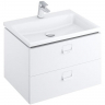 Тумба под раковину Ravak SD Comfort 80 X000001378 подвесная Белая глянцевая, купить, цена, заказать, магазин, доставка, скидка, промокод, купить, цена, заказать, магазин, доставка, скидка, промокод