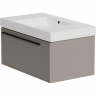 Тумба под раковину La Fenice Elba 80 FNC-01-ELB-C-80 подвесная Бежевая матовая, купить, цена, заказать, магазин, доставка, скидка, промокод, купить, цена, заказать, магазин, доставка, скидка, промокод
