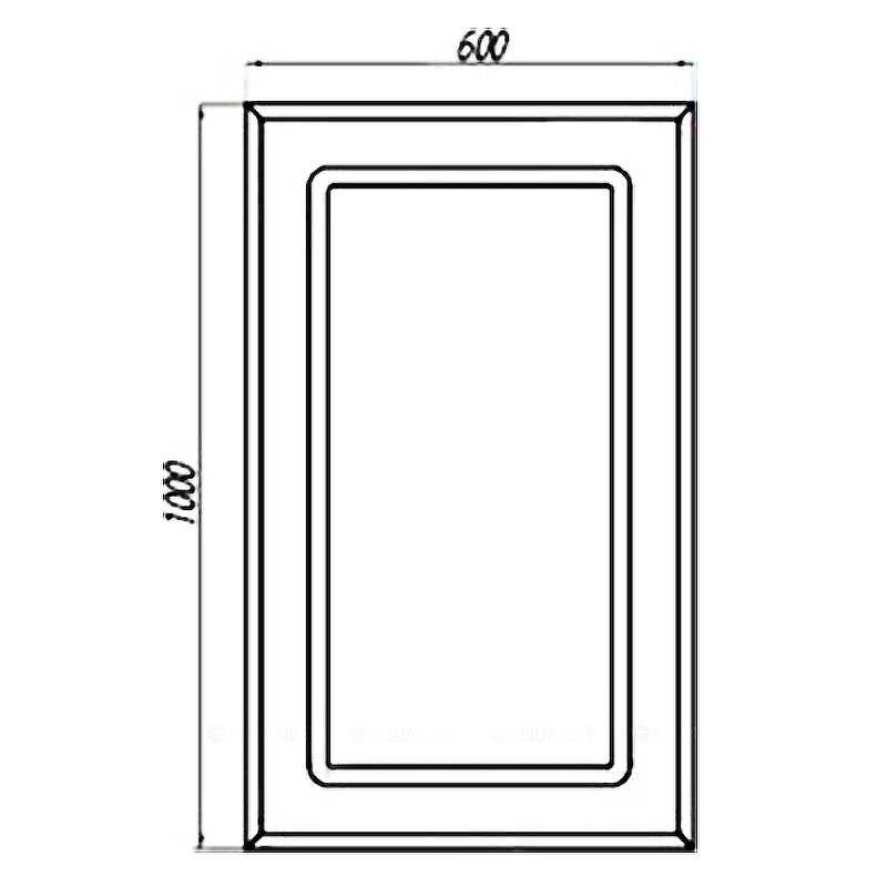 Зеркало Aquaton Римини 60 1A177602RN010 с подсветкой с сенсорным выключателем с подогревом, купить, цена, заказать, магазин, доставка, скидка, промокод, купить, цена, заказать, магазин, доставка, скидка, промокод