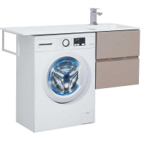 Тумба под раковину Aquanet Алвита 120 R 243661 подвесная Капучино, купить, цена, заказать, магазин, доставка, скидка, промокод, купить, цена, заказать, магазин, доставка, скидка, промокод