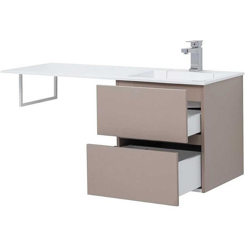 Тумба под раковину Aquanet Алвита 120 R 243661 подвесная Капучино, купить, цена, заказать, магазин, доставка, скидка, промокод, купить, цена, заказать, магазин, доставка, скидка, промокод