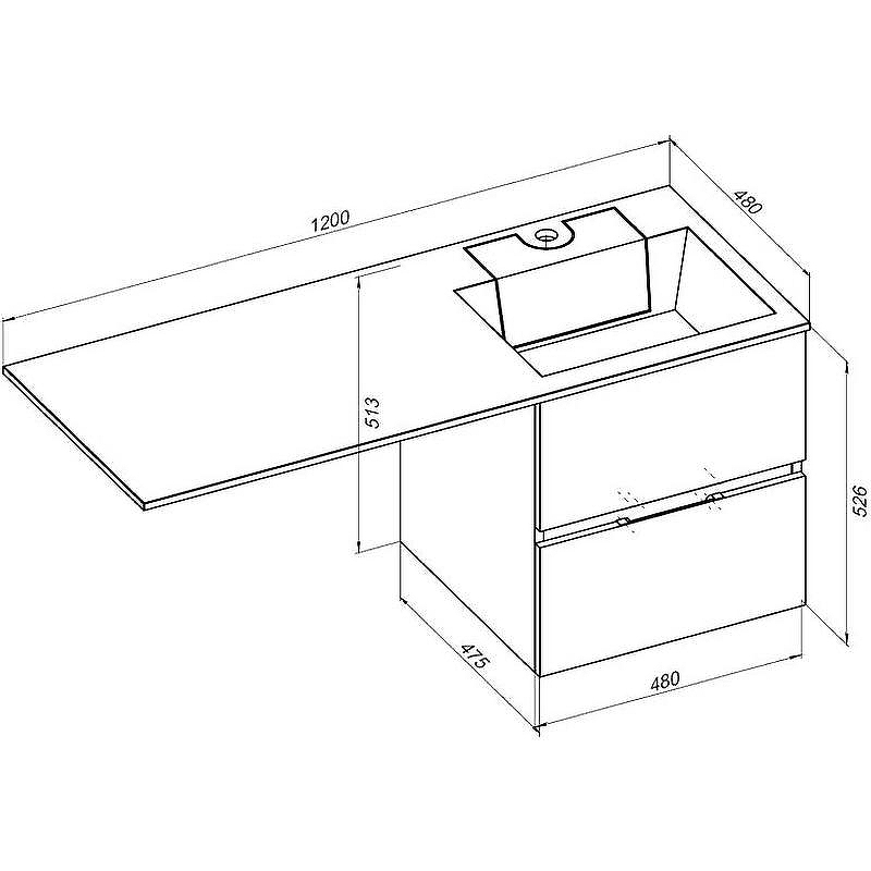 Тумба под раковину Aquanet Алвита 120 R 243661 подвесная Капучино, купить, цена, заказать, магазин, доставка, скидка, промокод, купить, цена, заказать, магазин, доставка, скидка, промокод