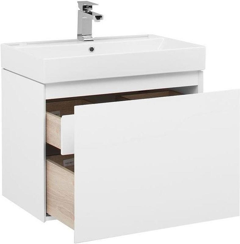 Тумба с раковиной Aquanet Йорк 70 212592 подвесная Белый глянец, купить, цена, заказать, магазин, доставка, скидка, промокод, купить, цена, заказать, магазин, доставка, скидка, промокод