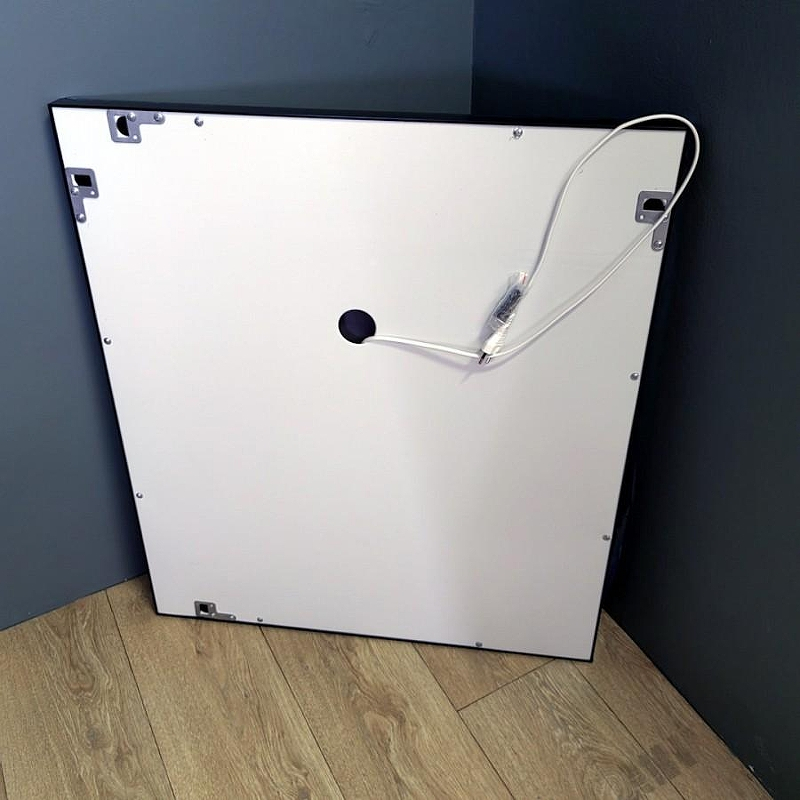 Зеркало Maretti Umbria 40 UM144070P32EL с подсветкой цвет Черный, купить, цена, заказать, магазин, доставка, скидка, промокод, купить, цена, заказать, магазин, доставка, скидка, промокод