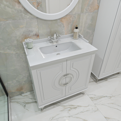 Тумба под раковину Caprigo Valletta 80,6 35312-SF027 цвет Белый