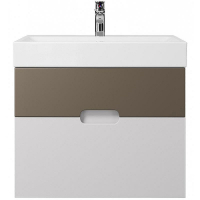 Тумба под раковину Creto Malibu 60 7-1077CapS подвесная Capuchino Soft, купить, цена, заказать, магазин, доставка, скидка, промокод, купить, цена, заказать, магазин, доставка, скидка, промокод