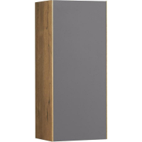 Подвесной шкаф Aquaton Сохо 35 1A258403AJA00 Дуб веллингтон Графит софт, купить, цена, заказать, магазин, доставка, скидка, промокод, купить, цена, заказать, магазин, доставка, скидка, промокод