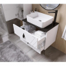 Тумба под раковину Grossman Вива 70 107012 цвет Белый глянцевый, купить, цена, заказать, магазин, доставка, скидка, промокод, купить, цена, заказать, магазин, доставка, скидка, промокод