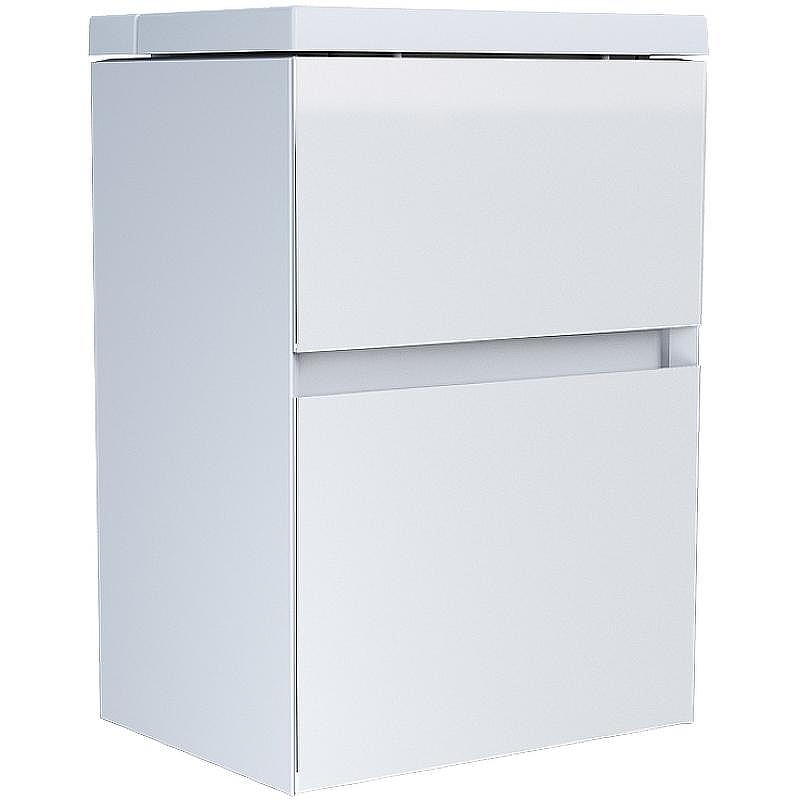 Тумба с раковиной Marka One Bumble 40П Ц0000001481 подвесная Белая, купить, цена, заказать, магазин, доставка, скидка, промокод, купить, цена, заказать, магазин, доставка, скидка, промокод