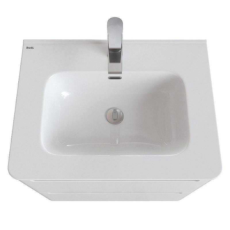 Тумба с раковиной Iddis Edifice 60 EDI60WFi95K Белая, купить, цена, заказать, магазин, доставка, скидка, промокод, купить, цена, заказать, магазин, доставка, скидка, промокод