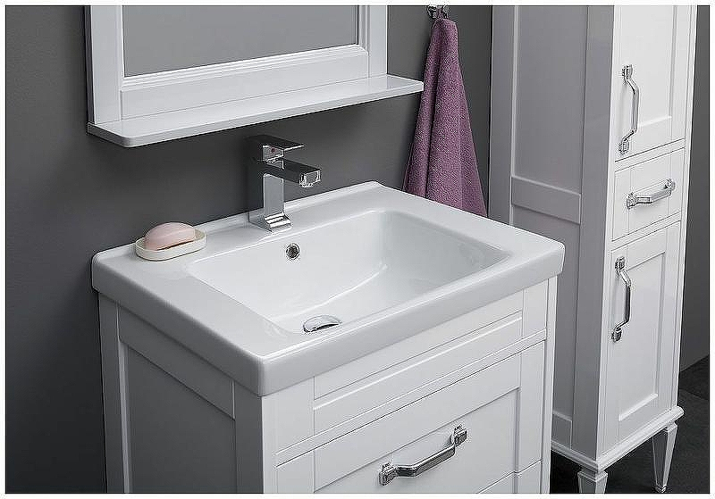 Шкаф пенал Aquanet Денвер 36 R 199214 подвесной Белый, купить, цена, заказать, магазин, доставка, скидка, промокод, купить, цена, заказать, магазин, доставка, скидка, промокод