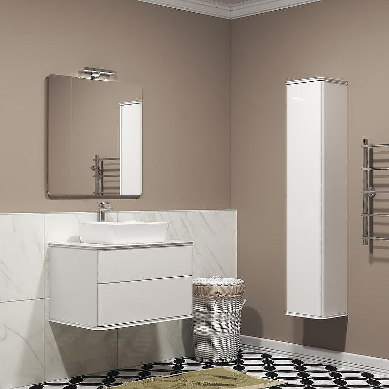 Зеркало Creto Stella 100 16-CRE100 Белое, купить, цена, заказать, магазин, доставка, скидка, промокод, купить, цена, заказать, магазин, доставка, скидка, промокод