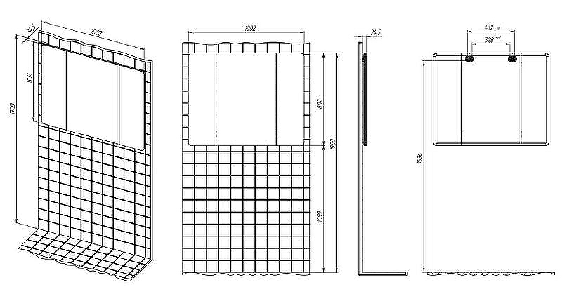 Зеркало Creto Stella 100 16-CRE100 Белое, купить, цена, заказать, магазин, доставка, скидка, промокод, купить, цена, заказать, магазин, доставка, скидка, промокод