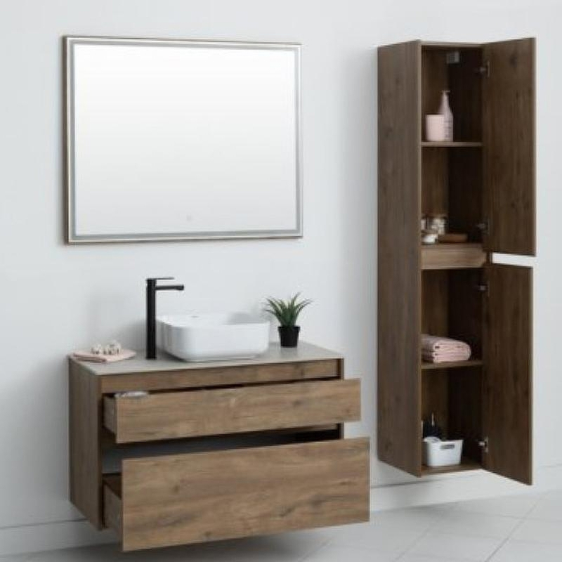 Тумба под раковину Aquanet Nova Lite Slim Synergy 100 249957 подвесная Дуб рустикальный, купить, цена, заказать, магазин, доставка, скидка, промокод, купить, цена, заказать, магазин, доставка, скидка, промокод