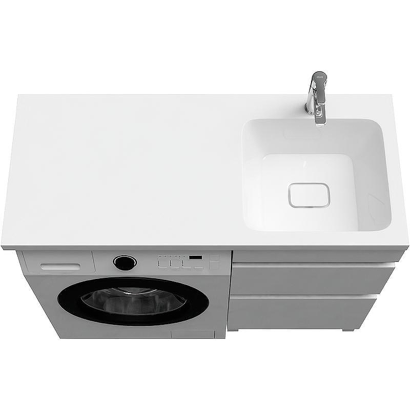 Тумба с раковиной Iddis Optima Home 110 R OPH11RBi95K Белый, купить, цена, заказать, магазин, доставка, скидка, промокод, купить, цена, заказать, магазин, доставка, скидка, промокод