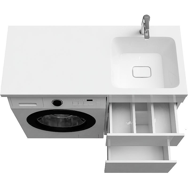 Тумба с раковиной Iddis Optima Home 110 R OPH11RBi95K Белый, купить, цена, заказать, магазин, доставка, скидка, промокод, купить, цена, заказать, магазин, доставка, скидка, промокод