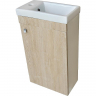 Тумба под раковину Bellezza Комо 40 4639005180477 подвесная Дуб светлый, купить, цена, заказать, магазин, доставка, скидка, промокод, купить, цена, заказать, магазин, доставка, скидка, промокод