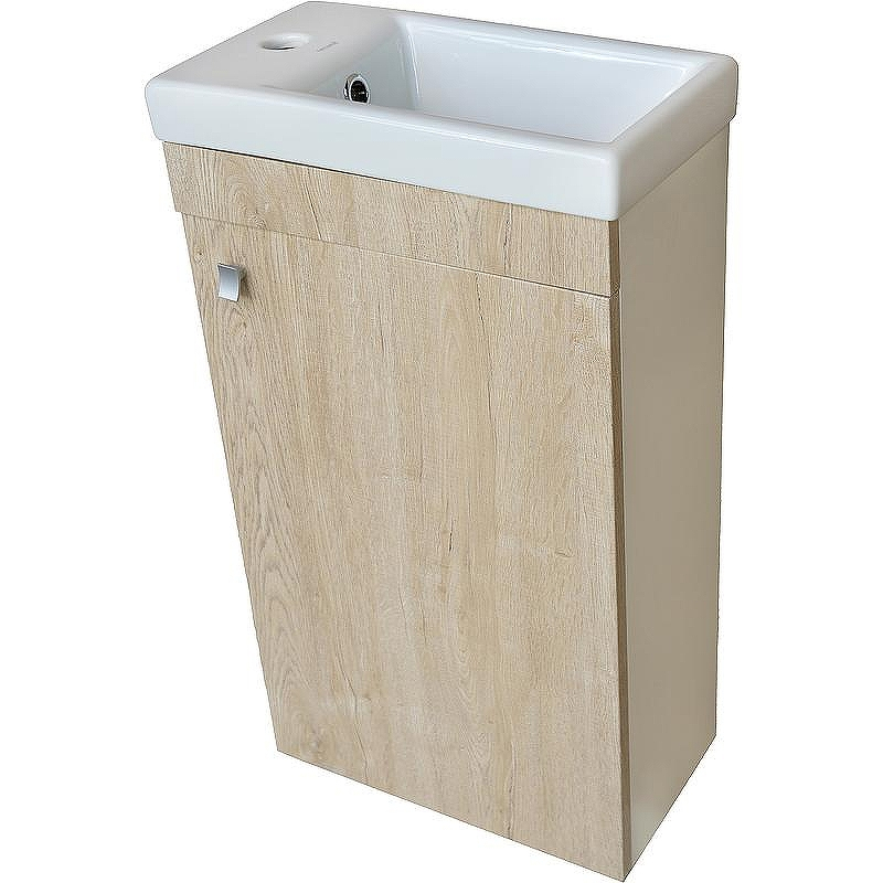Тумба под раковину Bellezza Комо 40 4639005180477 подвесная Дуб светлый, купить, цена, заказать, магазин, доставка, скидка, промокод, купить, цена, заказать, магазин, доставка, скидка, промокод
