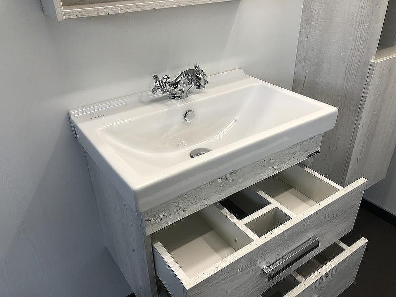 Тумба с раковиной Comforty Никосия 60 00004138879 подвесная Дуб белый, купить, цена, заказать, магазин, доставка, скидка, промокод, купить, цена, заказать, магазин, доставка, скидка, промокод