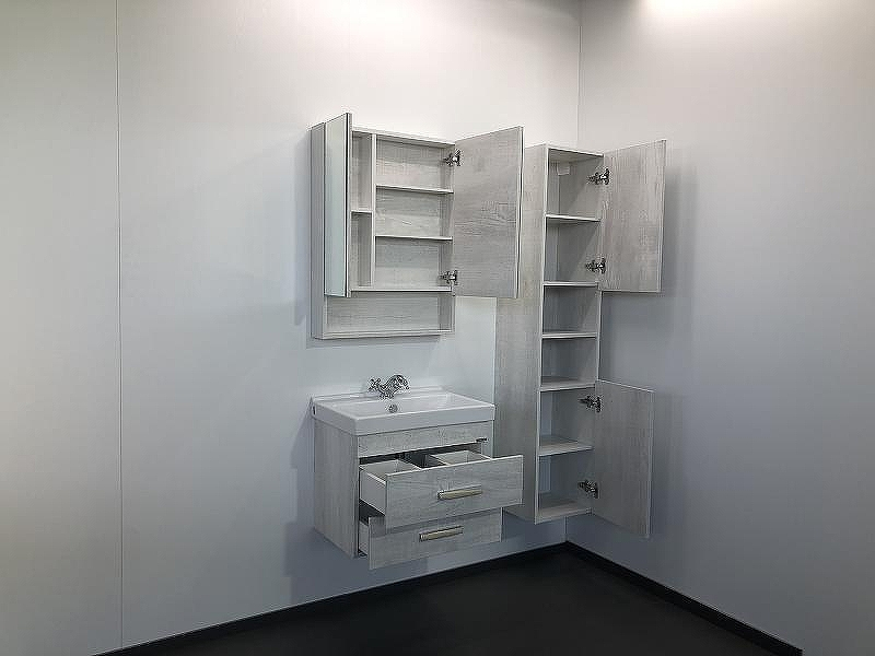 Тумба с раковиной Comforty Никосия 60 00004138879 подвесная Дуб белый, купить, цена, заказать, магазин, доставка, скидка, промокод, купить, цена, заказать, магазин, доставка, скидка, промокод