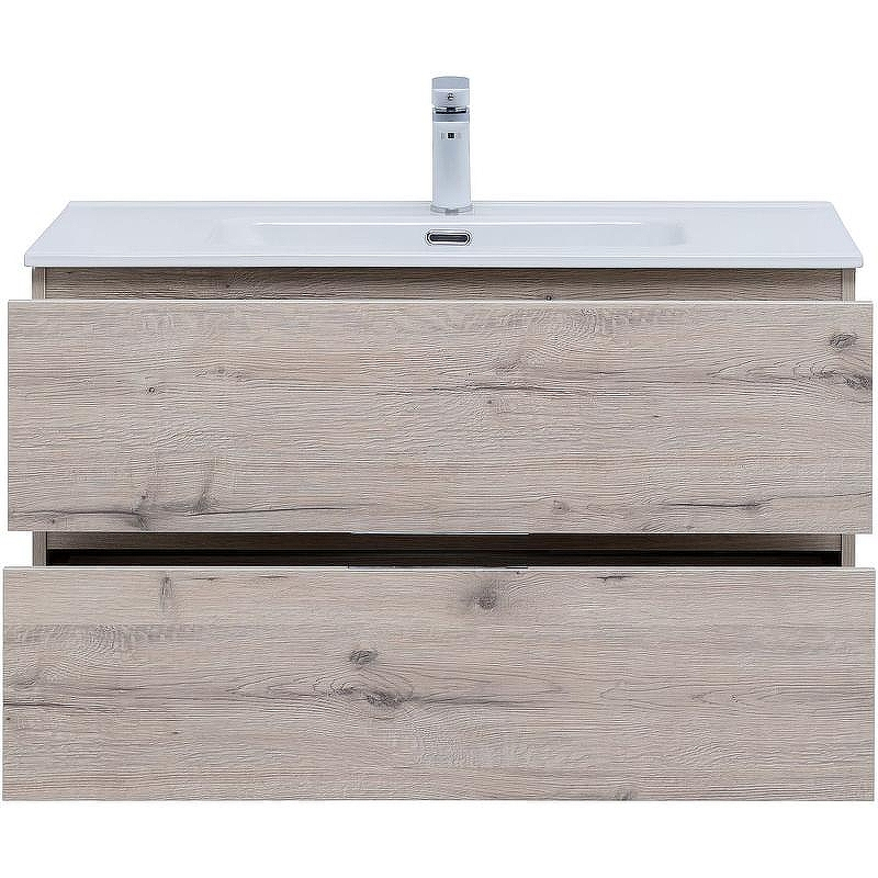 Тумба под раковину Aquanet Алвита New 90 303921 подвесная Дуб веллингтон белый, купить, цена, заказать, магазин, доставка, скидка, промокод, купить, цена, заказать, магазин, доставка, скидка, промокод