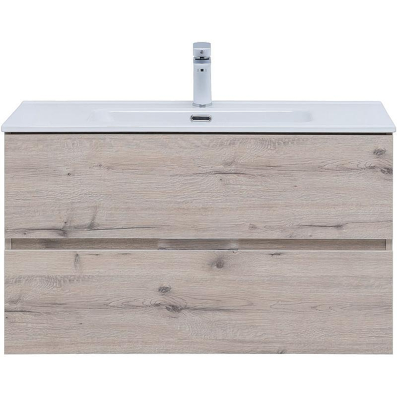 Тумба под раковину Aquanet Алвита New 90 303921 подвесная Дуб веллингтон белый, купить, цена, заказать, магазин, доставка, скидка, промокод, купить, цена, заказать, магазин, доставка, скидка, промокод