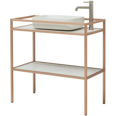 Консоль под раковину Allen Brau Liberty 90 1.33004.60 Медь браш