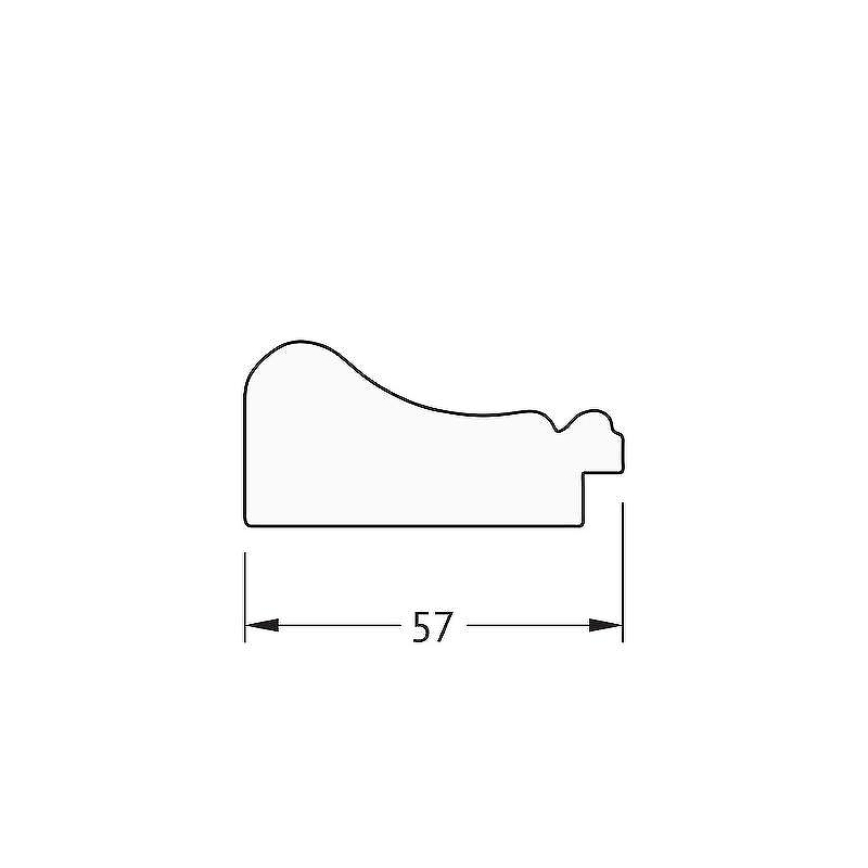 Зеркало Evoform Definite 114х64 BY 1086 в багетной раме - Беленый дуб 57, купить, цена, заказать, магазин, доставка, скидка, промокод, купить, цена, заказать, магазин, доставка, скидка, промокод