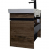 Тумба с раковиной Comforty Соло 70 00-00010978 подвесная Дуб темно-коричневый, купить, цена, заказать, магазин, доставка, скидка, промокод, купить, цена, заказать, магазин, доставка, скидка, промокод