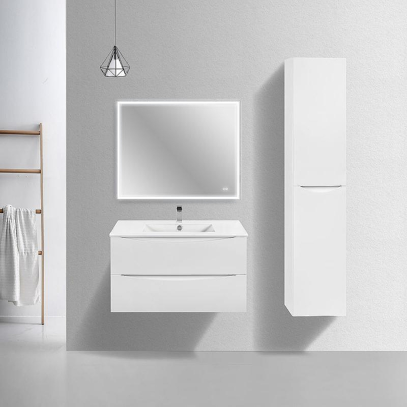 Тумба под раковину Vincea Mia Slim 90 VMC-2MC900S1GW подвесная G.White, купить, цена, заказать, магазин, доставка, скидка, промокод, купить, цена, заказать, магазин, доставка, скидка, промокод