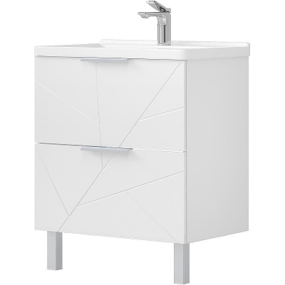 Тумба под раковину Volna Twing 80.2Y tnTWG80.2Y-01 Белая