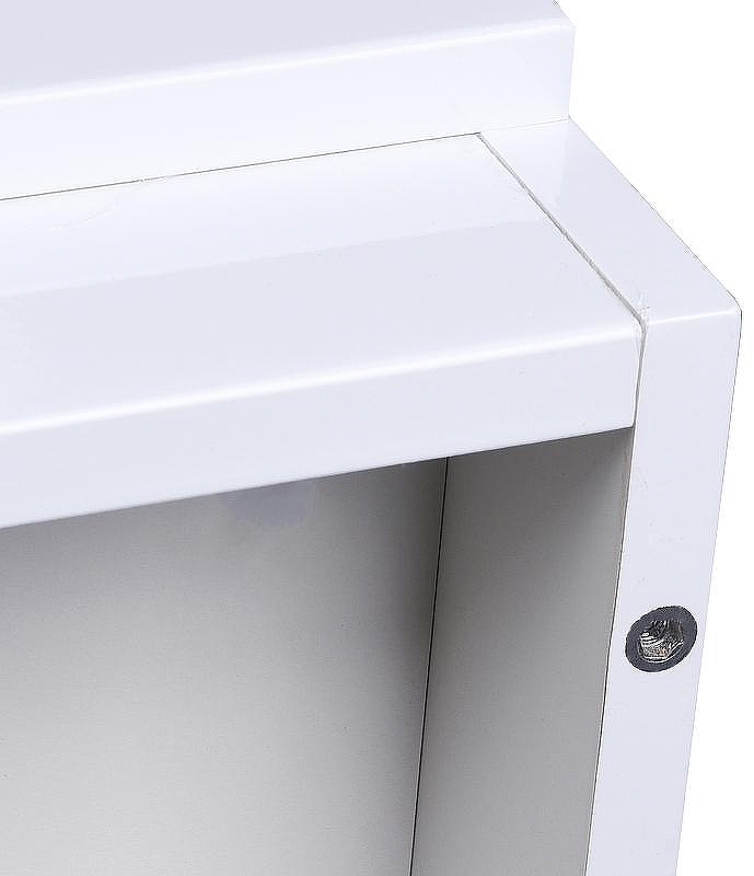 Тумба под раковину Style Line Даллас Люкс Plus 140 L СС-00002385 Белая, купить, цена, заказать, магазин, доставка, скидка, промокод, купить, цена, заказать, магазин, доставка, скидка, промокод