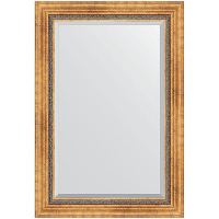 Зеркало Evoform Exclusive 96х66 BY 3438 с фацетом в багетной раме - Римское золото 88, купить, цена, заказать, магазин, доставка, скидка, промокод, купить, цена, заказать, магазин, доставка, скидка, промокод
