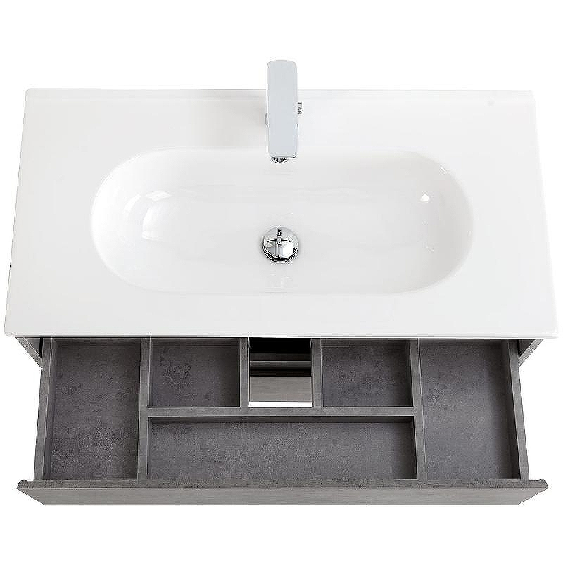 Тумба под раковину BelBagno Kraft 100 KRAFT-1000-2C-SO-CG подвесная Cemento Grigio, купить, цена, заказать, магазин, доставка, скидка, промокод, купить, цена, заказать, магазин, доставка, скидка, промокод