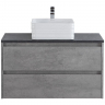 Тумба под раковину BelBagno Kraft 100 KRAFT-1000-2C-SO-CG подвесная Cemento Grigio, купить, цена, заказать, магазин, доставка, скидка, промокод, купить, цена, заказать, магазин, доставка, скидка, промокод