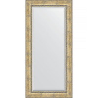 Зеркало Evoform Exclusive 172х82 BY 3610 с фацетом в багетной раме - Состаренное серебро с орнаментом 120, купить, цена, заказать, магазин, доставка, скидка, промокод, купить, цена, заказать, магазин, доставка, скидка, промокод
