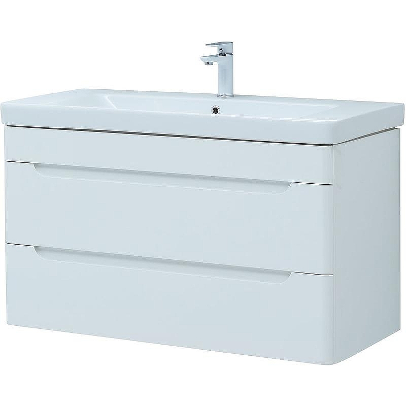 Тумба с раковиной Aquanet София 105 274196 подвесная Белый глянец, купить, цена, заказать, магазин, доставка, скидка, промокод, купить, цена, заказать, магазин, доставка, скидка, промокод