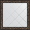 Зеркало Evoform Exclusive-G 109х109 BY 4459 с гравировкой в багетной раме - Византия бронза 99, купить, цена, заказать, магазин, доставка, скидка, промокод, купить, цена, заказать, магазин, доставка, скидка, промокод