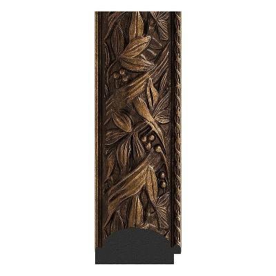 Зеркало Evoform Exclusive-G 109х109 BY 4459 с гравировкой в багетной раме - Византия бронза 99