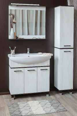 Тумба под раковину Sanflor Толедо 105 Н0000001282 Северное дерево светлое