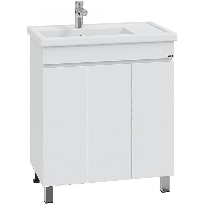 Тумба под раковину СанТа Марс 80 700217 Белая, купить, цена, заказать, магазин, доставка, скидка, промокод, купить, цена, заказать, магазин, доставка, скидка, промокод