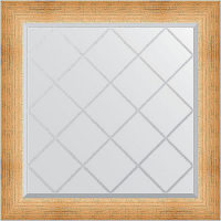 Зеркало Evoform Exclusive-G 86х86 BY 4524 с гравировкой в багетной раме - Травленое золото 87, купить, цена, заказать, магазин, доставка, скидка, промокод, купить, цена, заказать, магазин, доставка, скидка, промокод