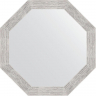 Зеркало Evoform Octagon 73х73 BY 3738 в багетной раме - Серебряный дождь 70, купить, цена, заказать, магазин, доставка, скидка, промокод, купить, цена, заказать, магазин, доставка, скидка, промокод
