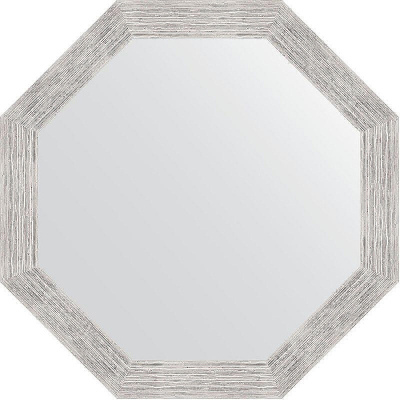 Зеркало Evoform Octagon 73х73 BY 3738 в багетной раме - Серебряный дождь 70