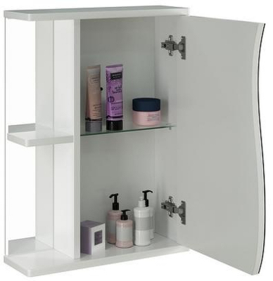 Зеркальный шкаф Mixline Классик 50 R 525510 Белый